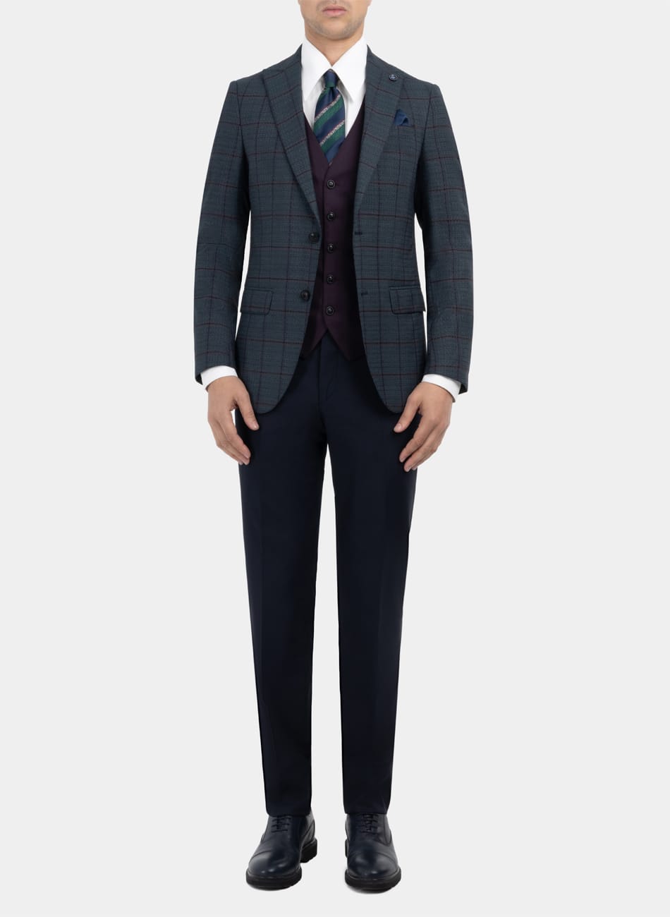 Image of CHIX PEAK LAPEL SUIT