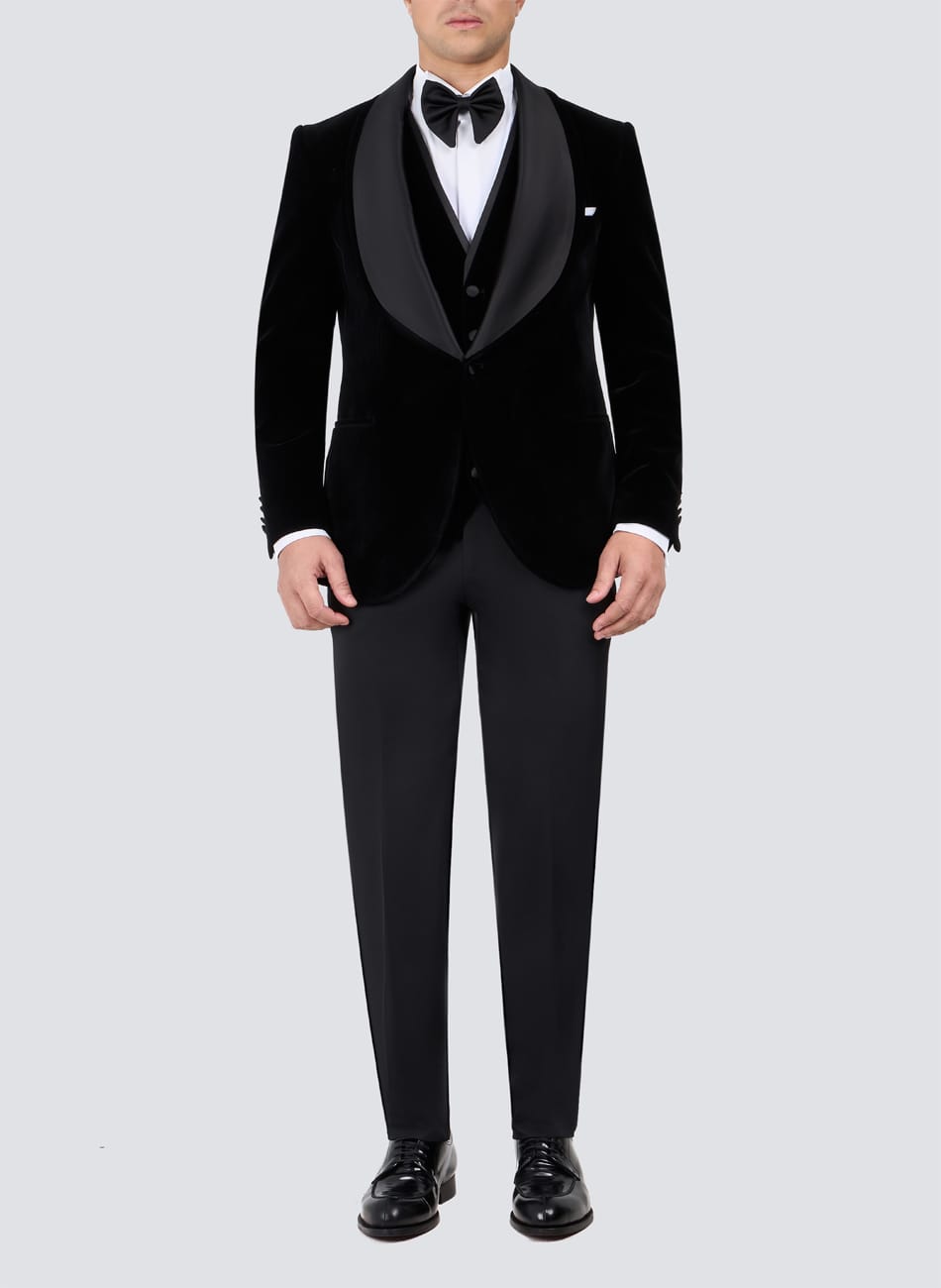 VELVET SHALL LABEL SUIT