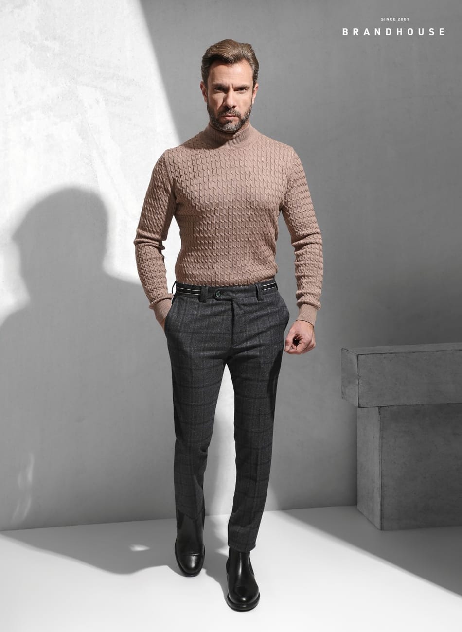TRIKO HALF NECK PULLOVER