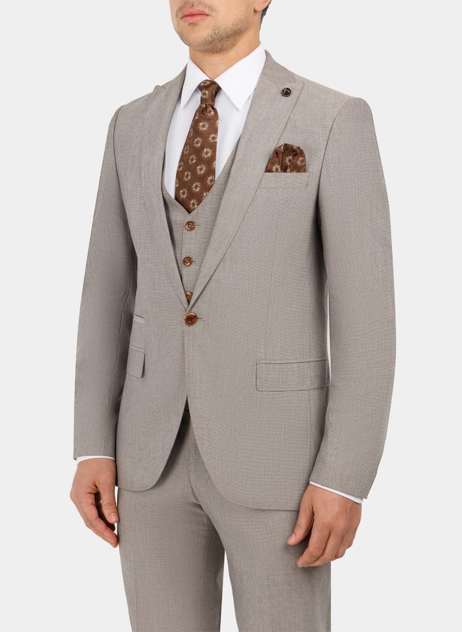 Image of P.K PEAK LAPEL SUIT