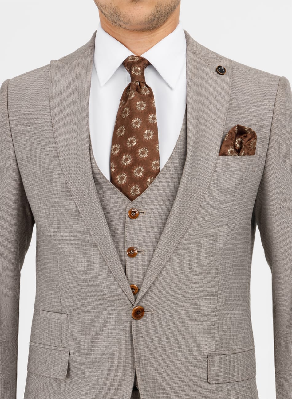 P.K PEAK LAPEL SUIT