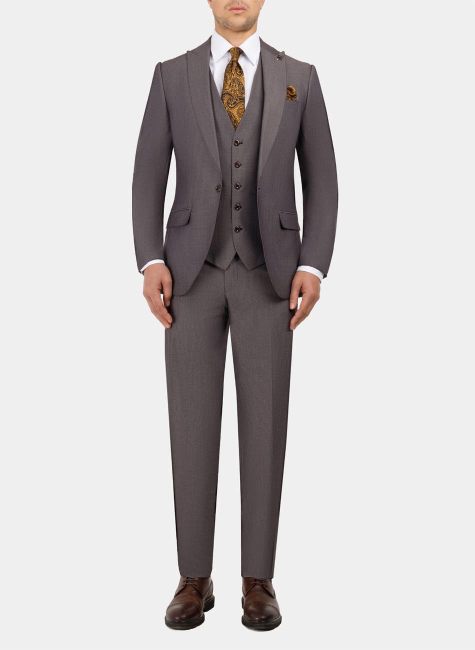 P.K PEAK LAPEL SUIT