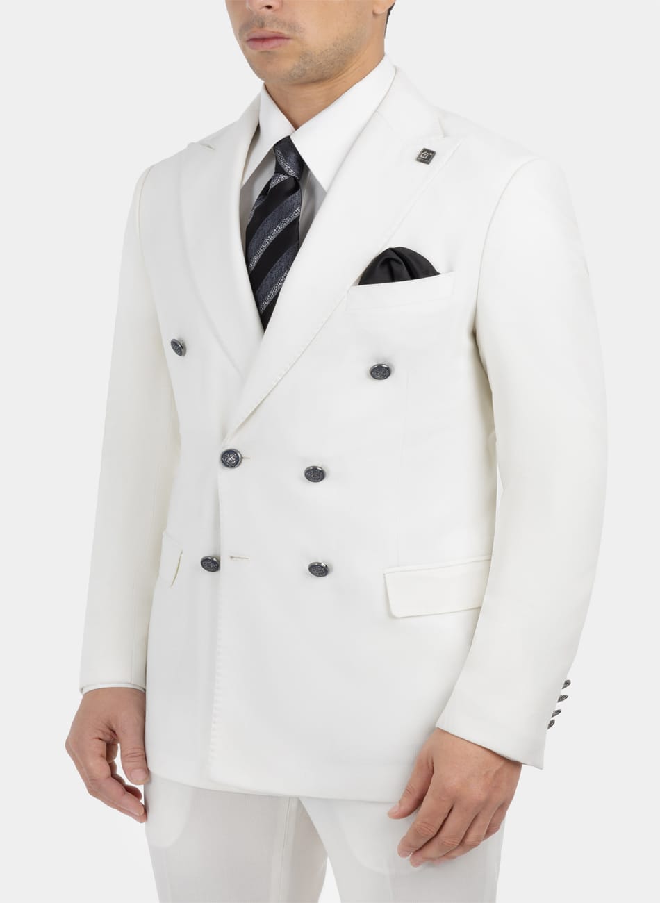 Double Breasted PEAK LAPEL SUIT