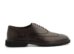 Image of Genuine Leather Plain Toe Oxfords