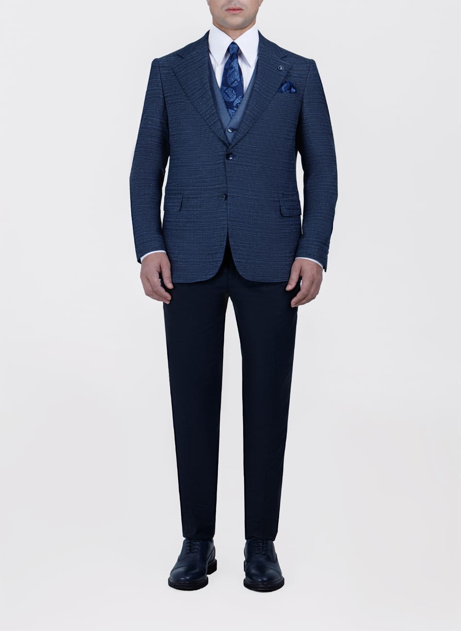 Image of PRINCE OF WALES NOTCH LAPEL SUIT