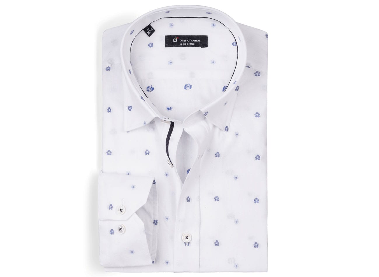 floral pattern Poplin Shirt