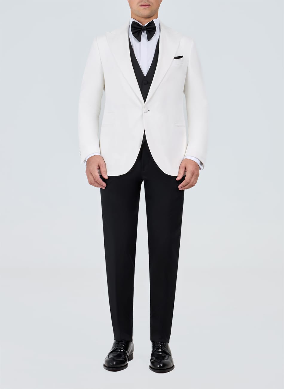 CIASSIC PEAK LAPEL  SUIT