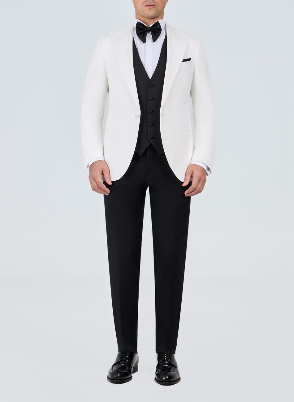 CIASSIC PEAK LAPEL  SUIT