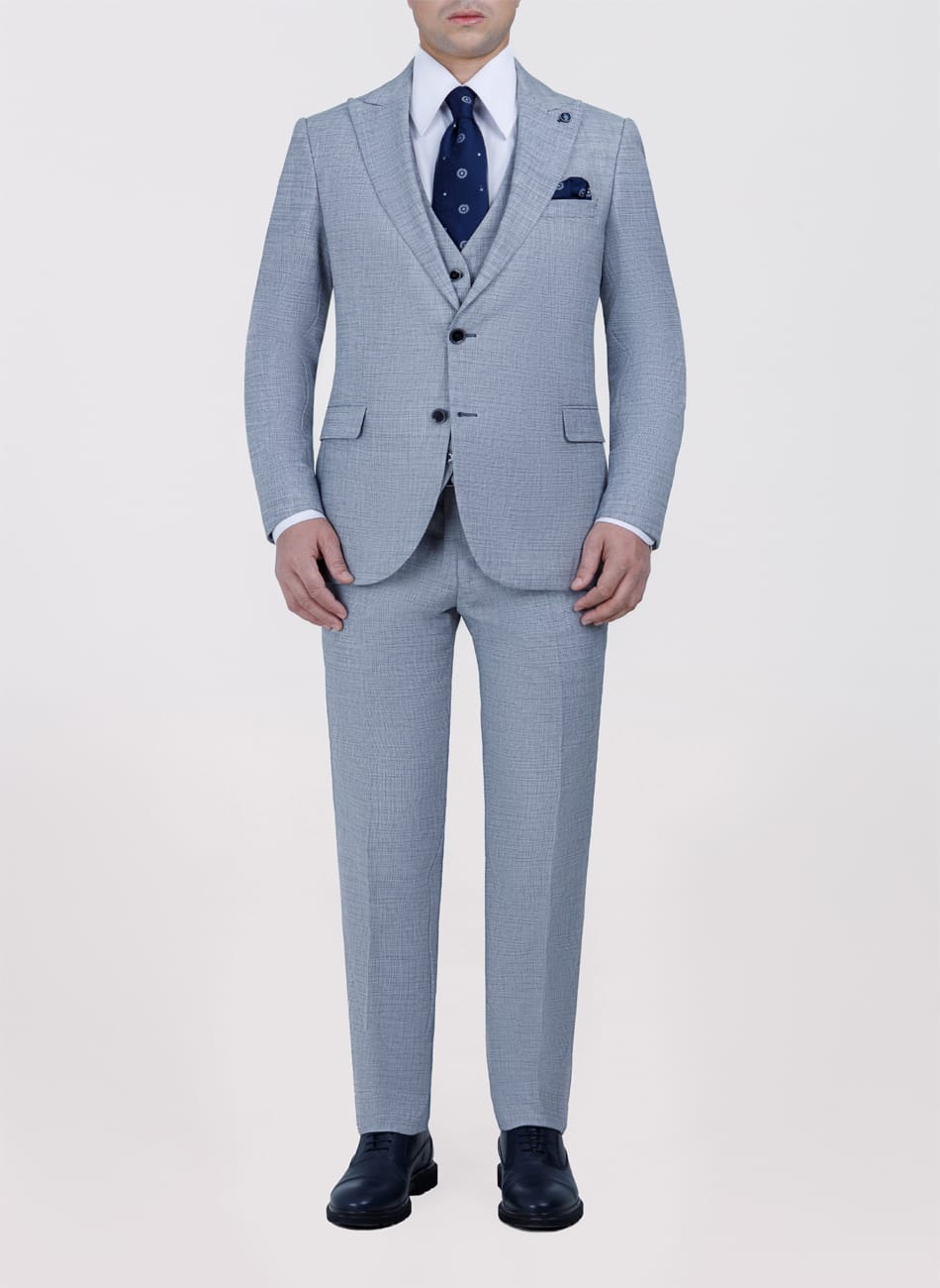 TROPLCAL PEAK LAPEL SUIT