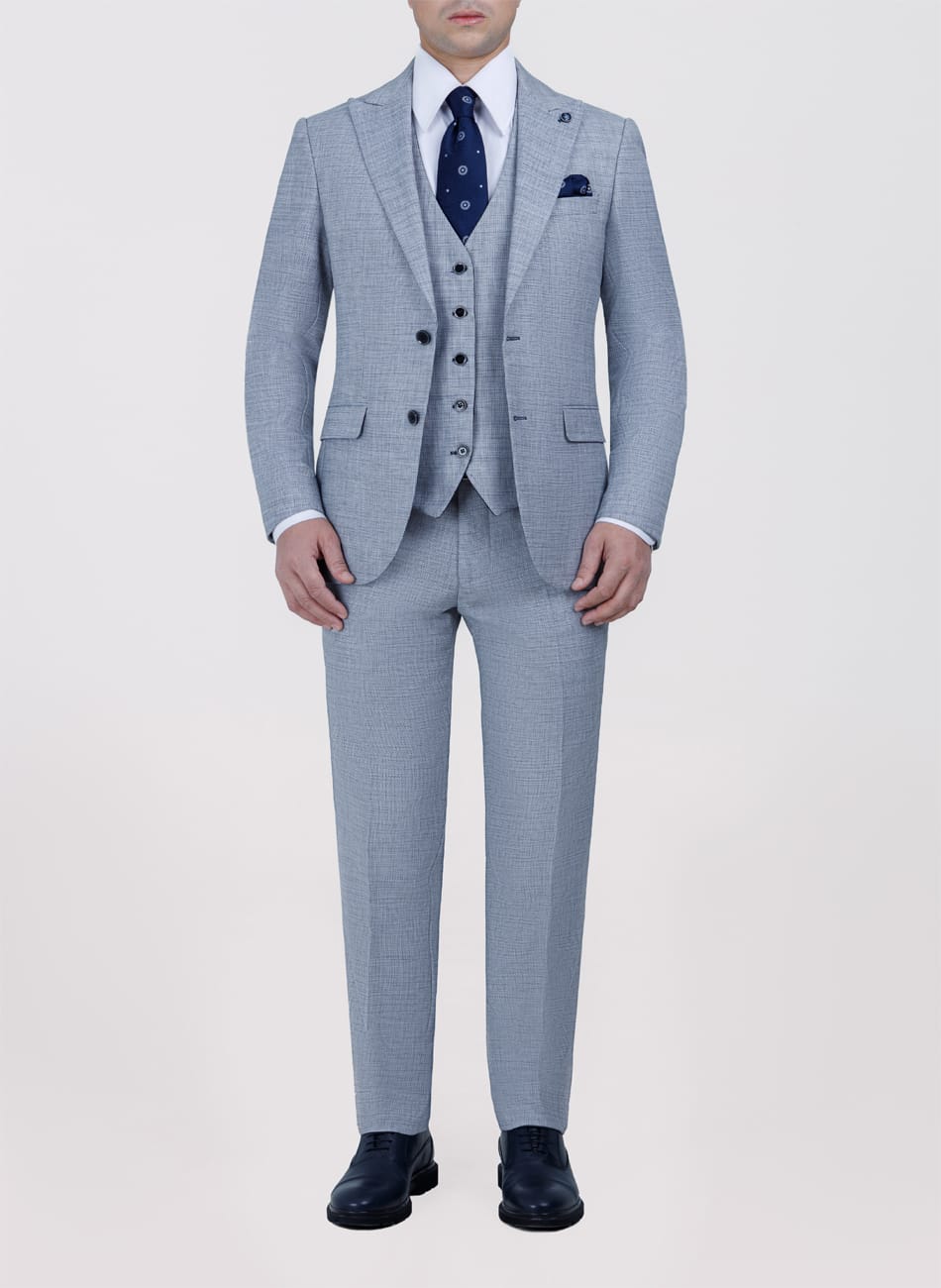 TROPLCAL PEAK LAPEL SUIT