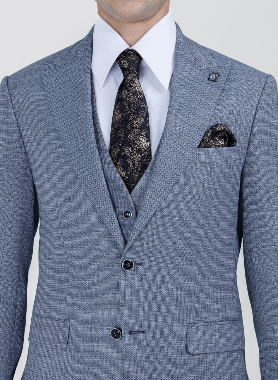 Image of TROPLCAL PEAK LAPEL SUIT