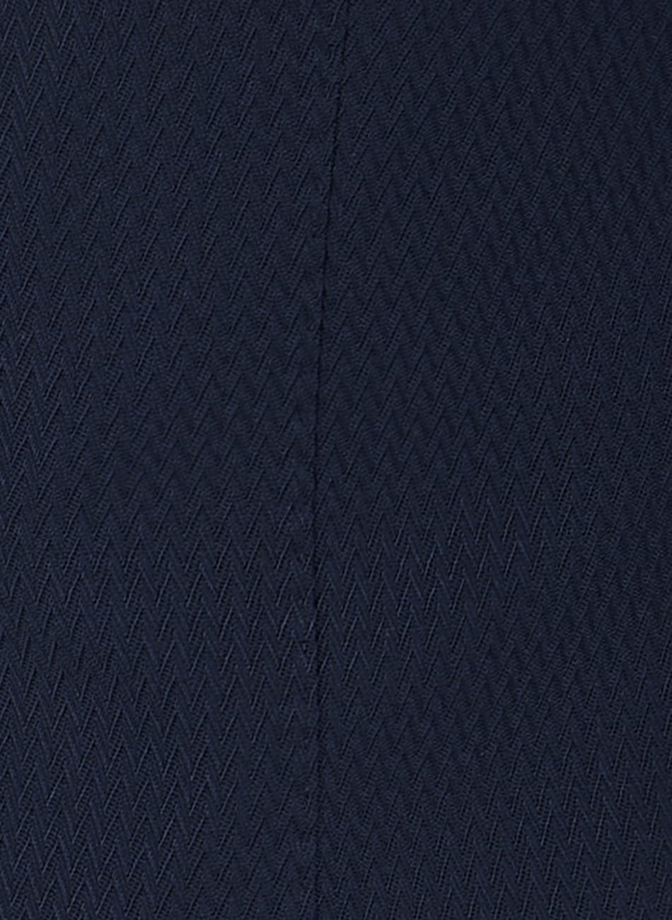 Herringbone peak lapel jacket