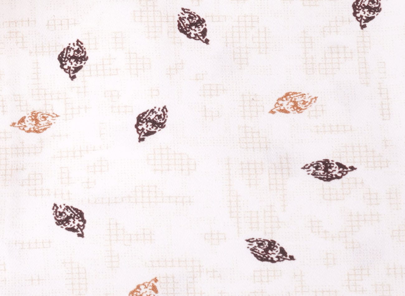 Leafy land pattern Poplin Shirt