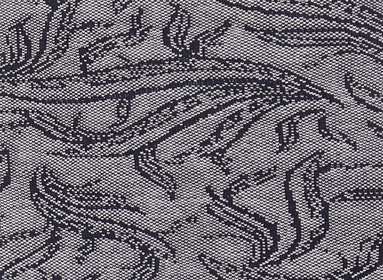 Image of Polo Yaka leaf pattern T-Shirt