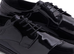Image of Genuine Leather Plain Toe Derbys