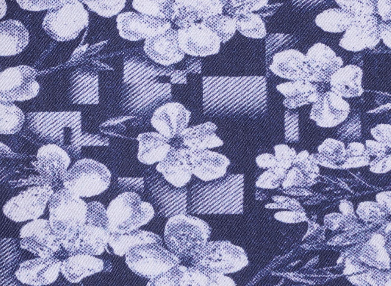 floral pattern Poplin Shirt