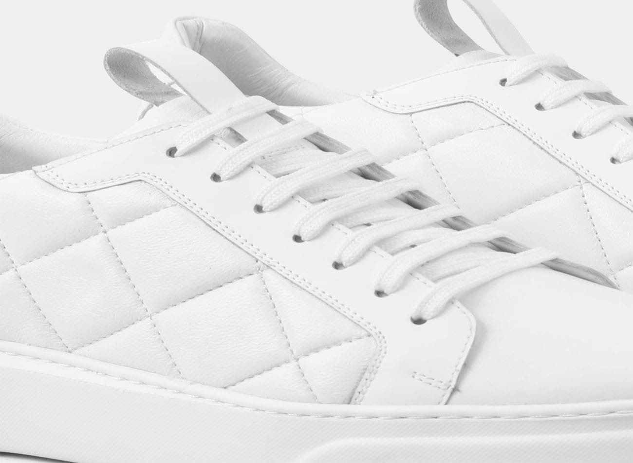 Image of Guess Hilan Quilted Derby Sneakers