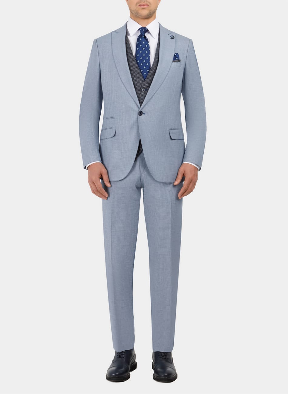 OXFORD PEAK LAPEL SUIT