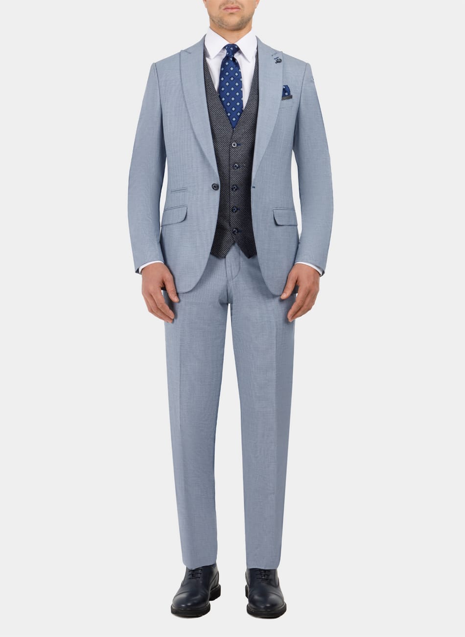 OXFORD PEAK LAPEL SUIT