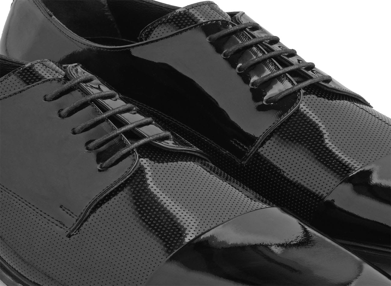 Image of Genuine Leather Cap Toe Derbys