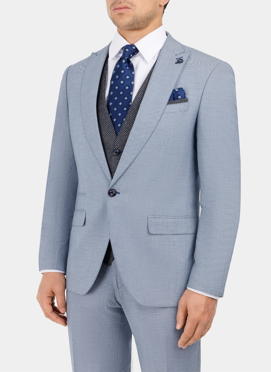 OXFORD PEAK LAPEL SUIT