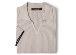 Image of Stripe Knit Polo