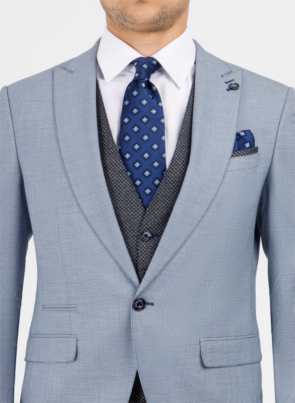 OXFORD PEAK LAPEL SUIT