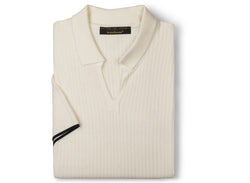 Image of Stripe Knit Polo