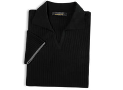 Image of Stripe Knit Polo