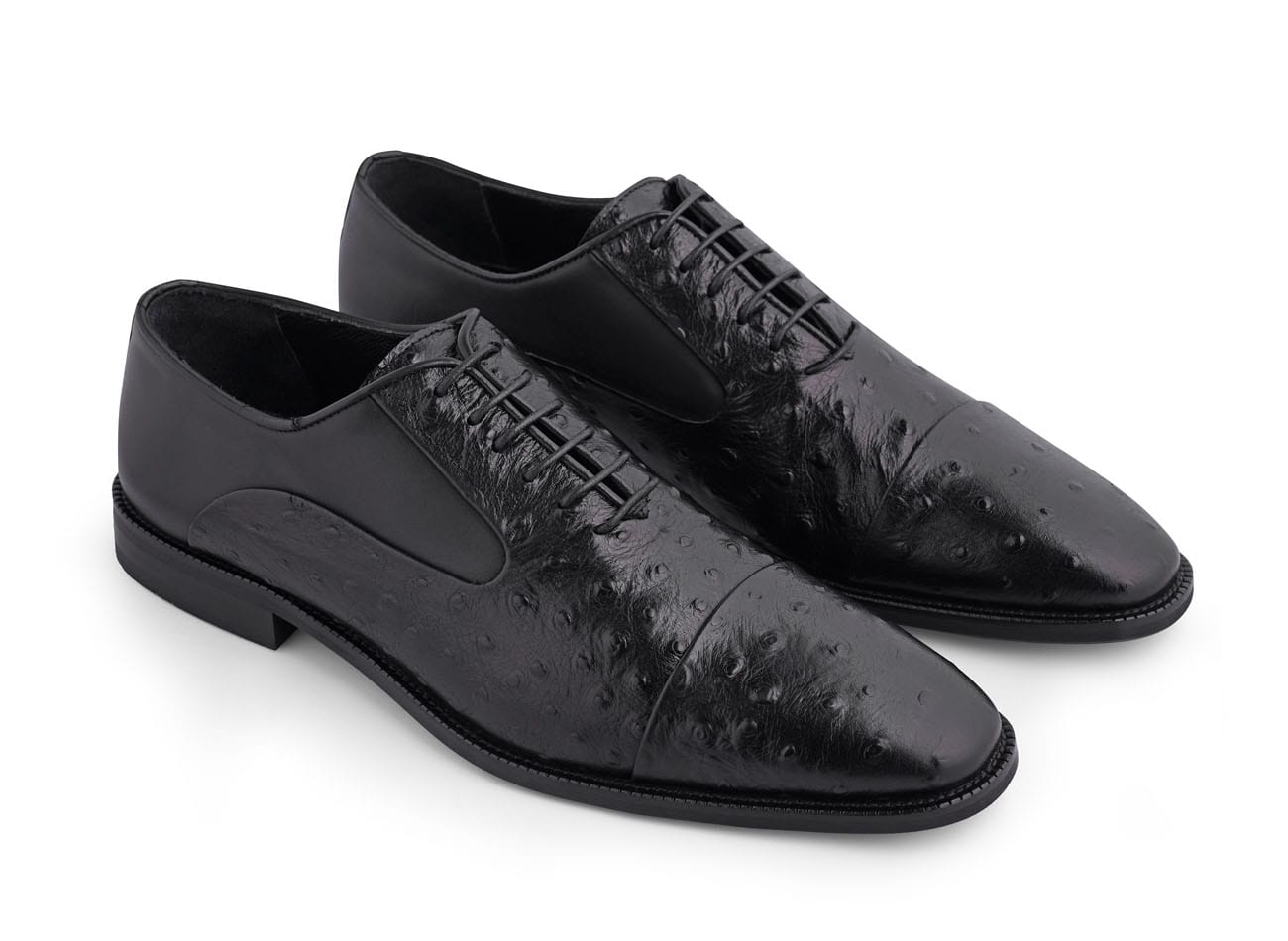 Ostrich Oxford shoes