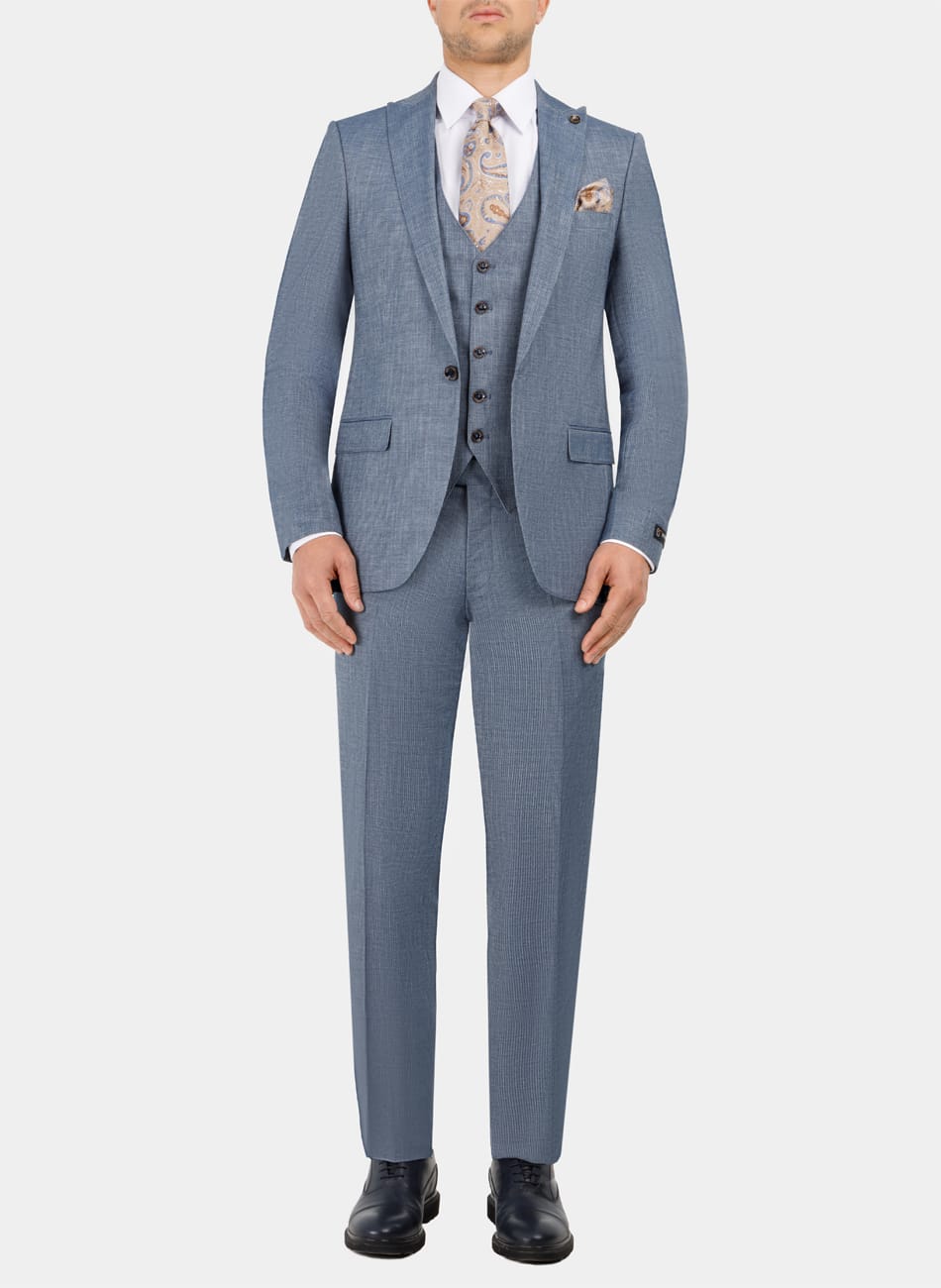 Image of SERG PEAK LAPEL  SUITSERG PEAK LAPEL  SUIT