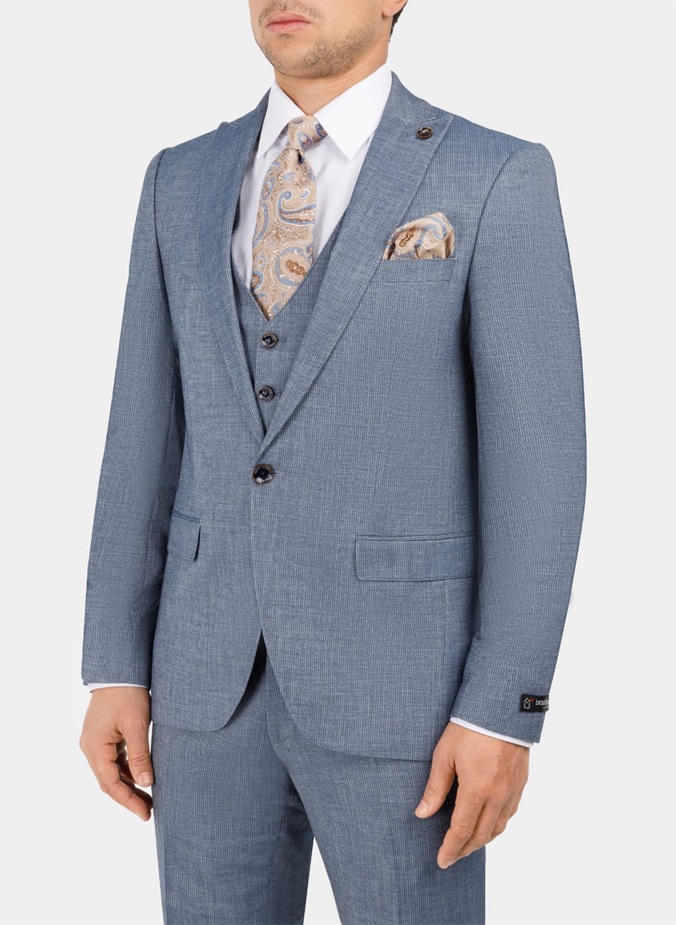 Image of SERG PEAK LAPEL  SUITSERG PEAK LAPEL  SUIT