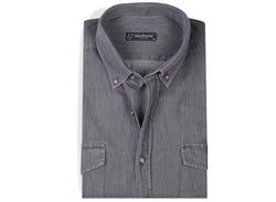 Image of button down Denim Shirt