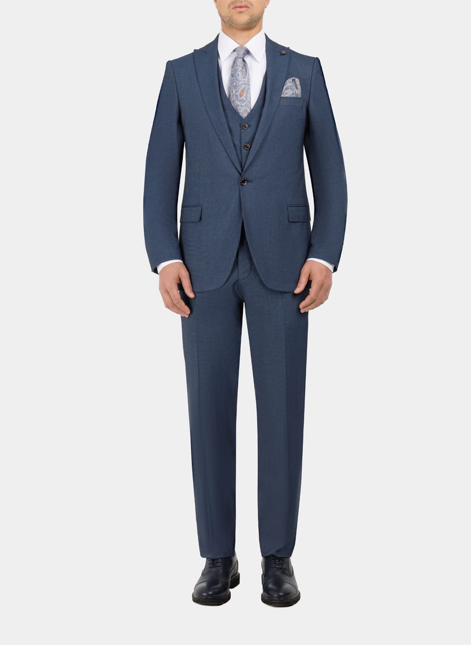 SERG PEAK LAPEL  SUIT