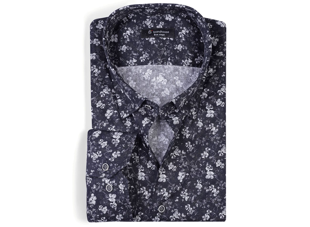 floral pattern Poplin Shirt