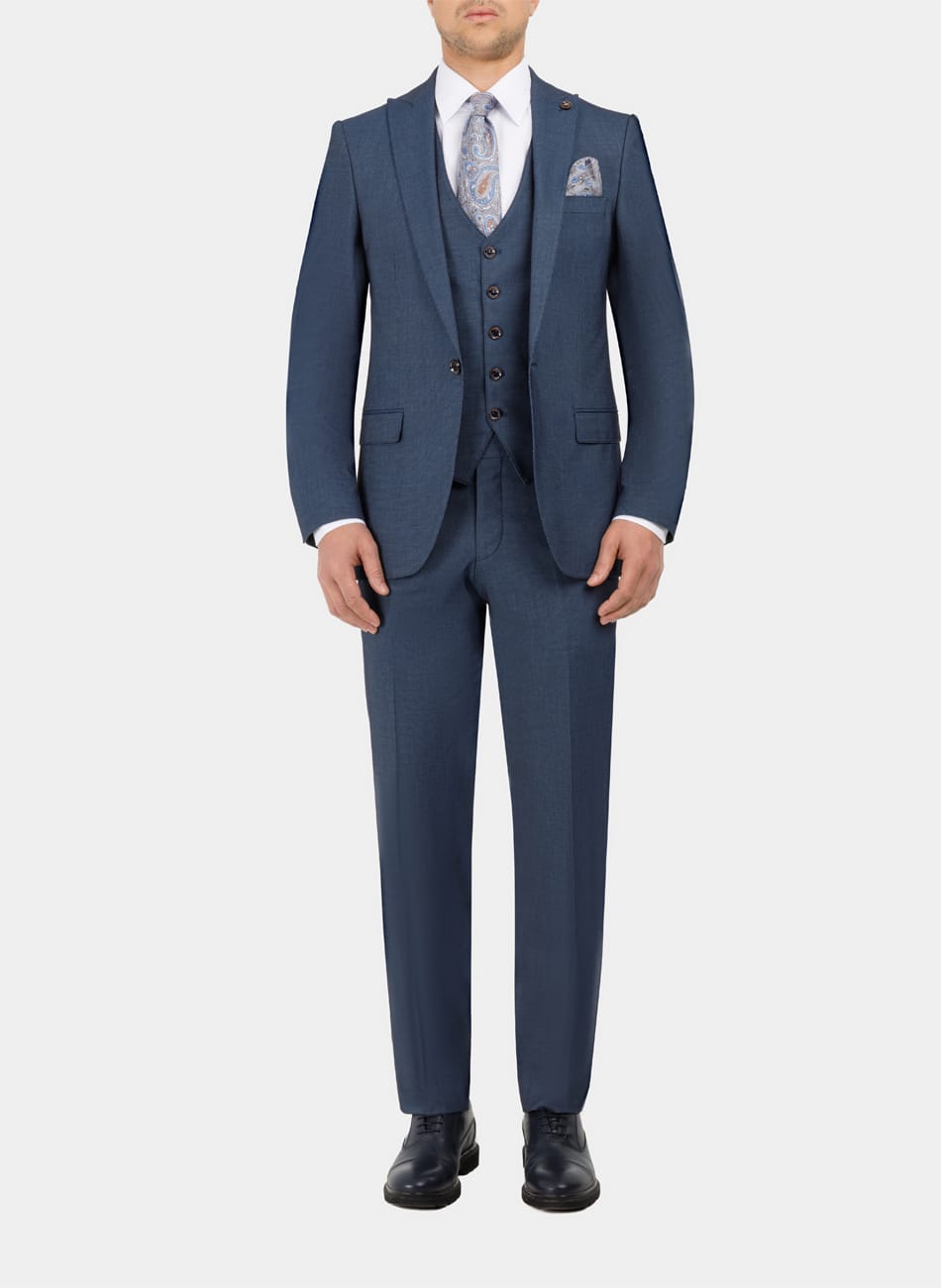 SERG PEAK LAPEL  SUIT