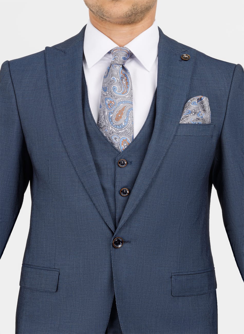 Image of SERG PEAK LAPEL  SUIT