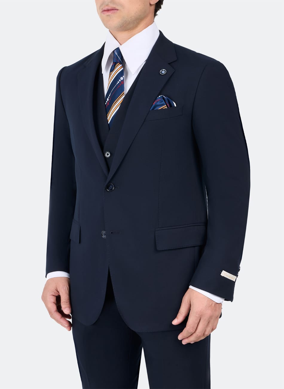 PLAN NOTCH LAPEL SUIT