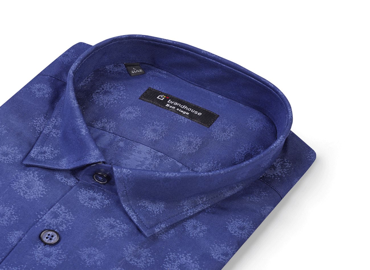 Image of floral pattern Poplin Shirt