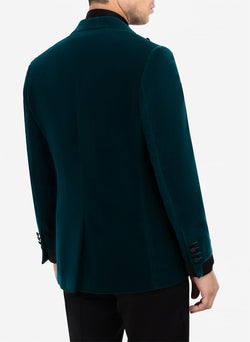 Image of VELVET PEAK LAPEL SUIT