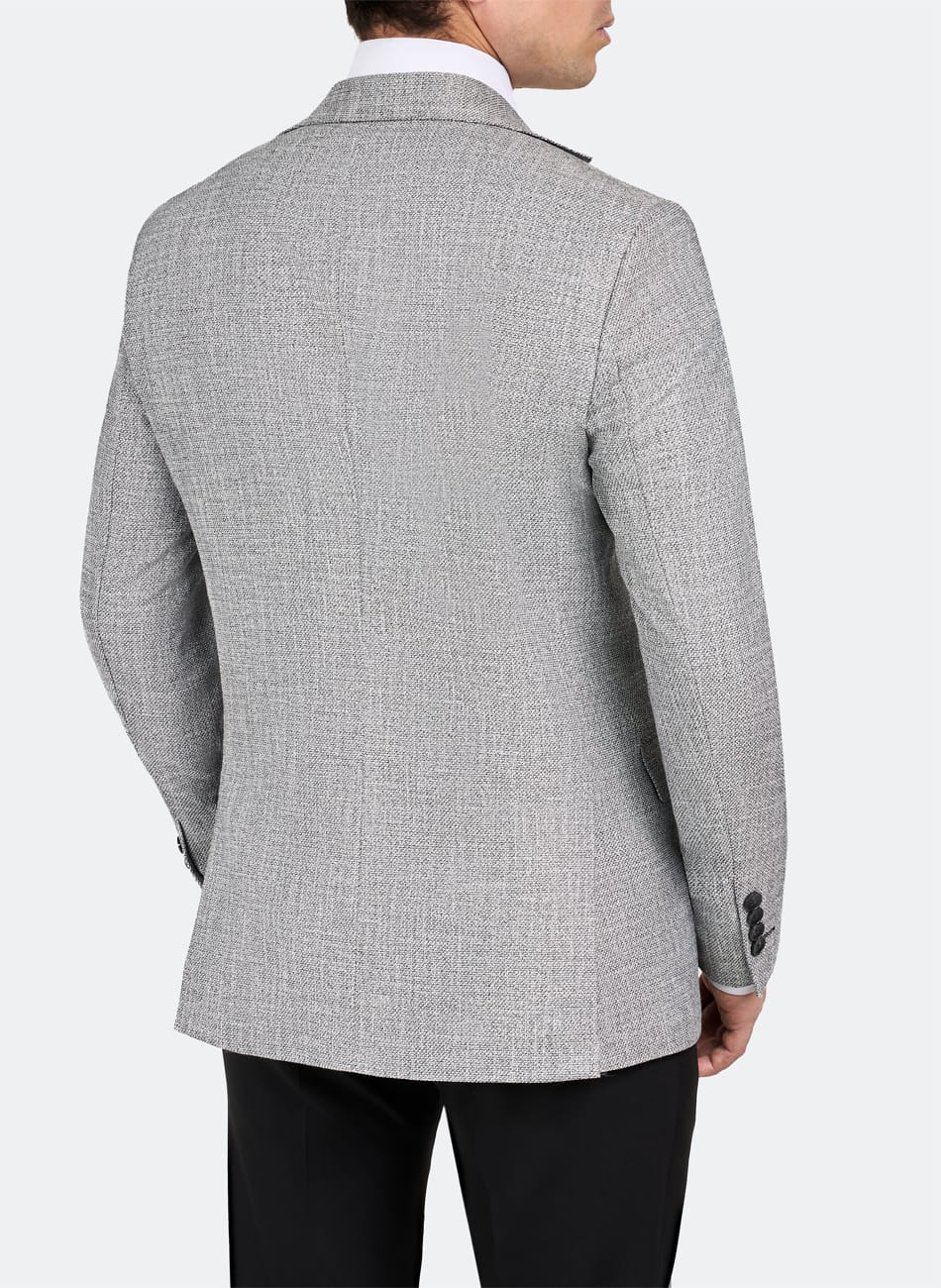 TEXTURES NOTCH LAPELSUIT