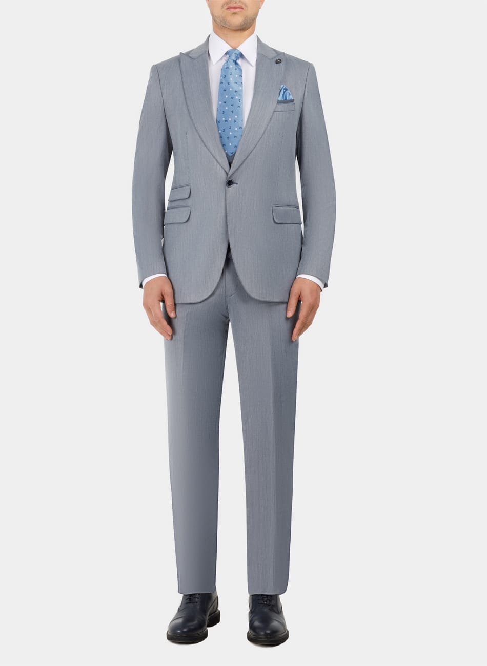 P.K PEAK LAPEL SUIT