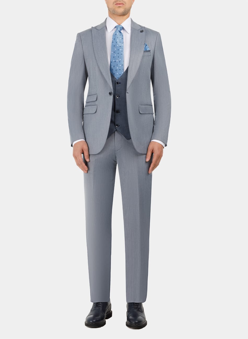 P.K PEAK LAPEL SUIT