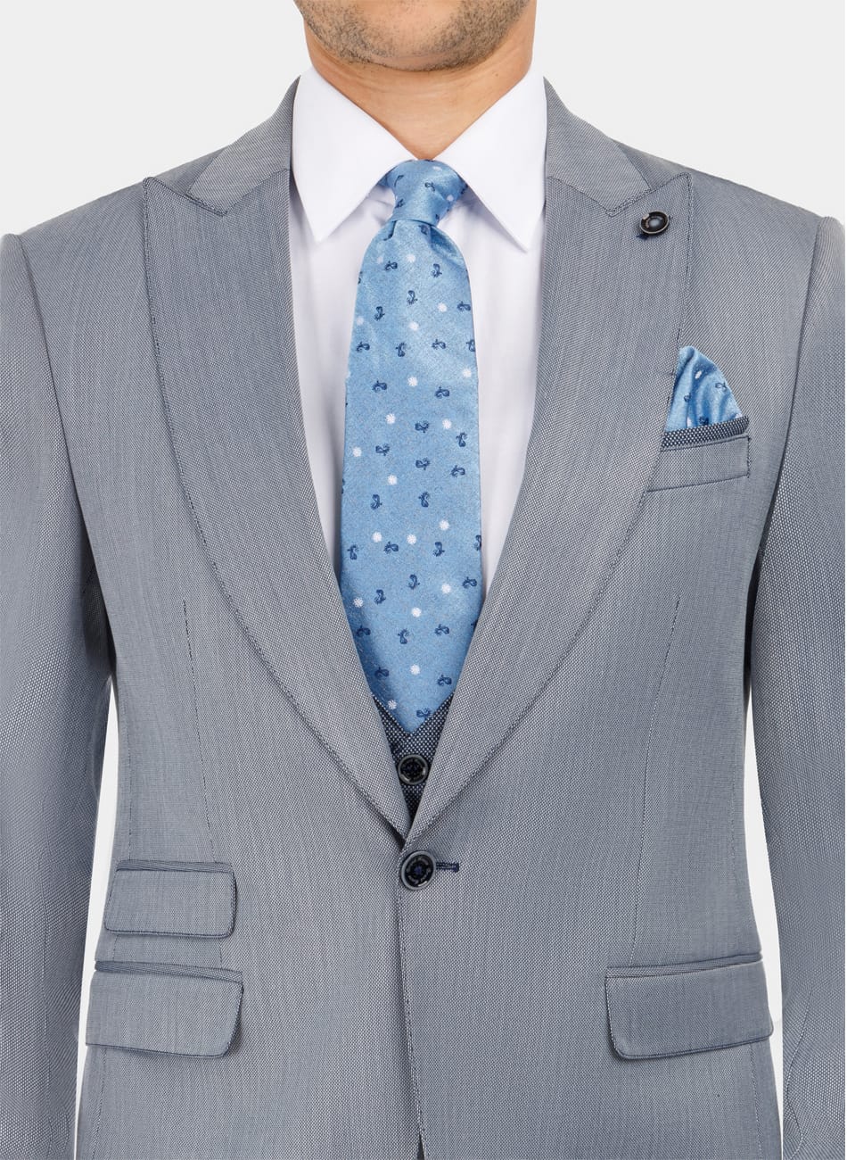 P.K PEAK LAPEL SUIT