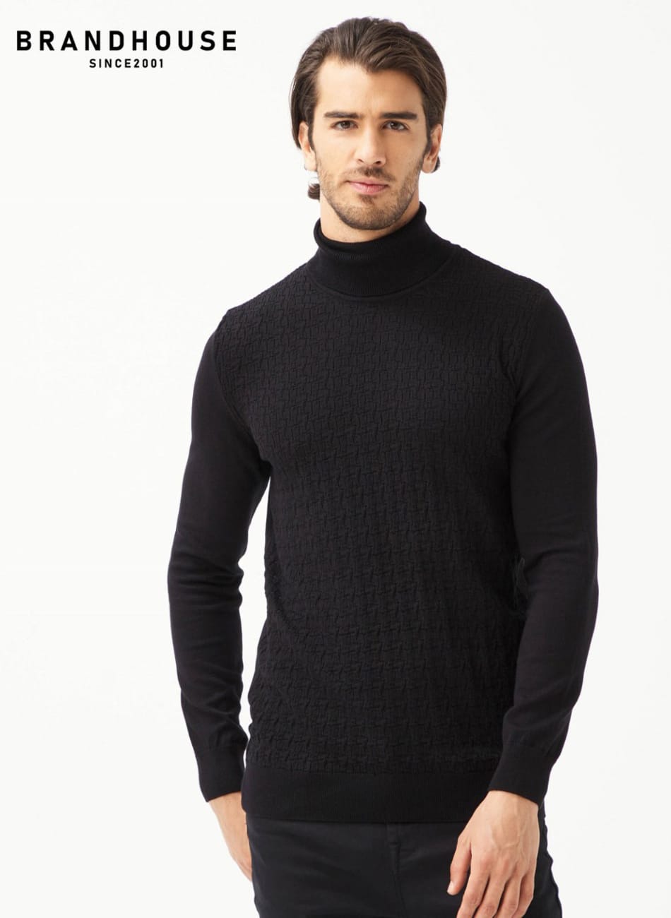 TRIKO HALF NECK PULLOVER