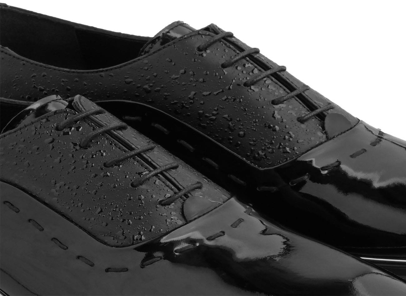 Image of Genuine Leather Brogue Oxfords