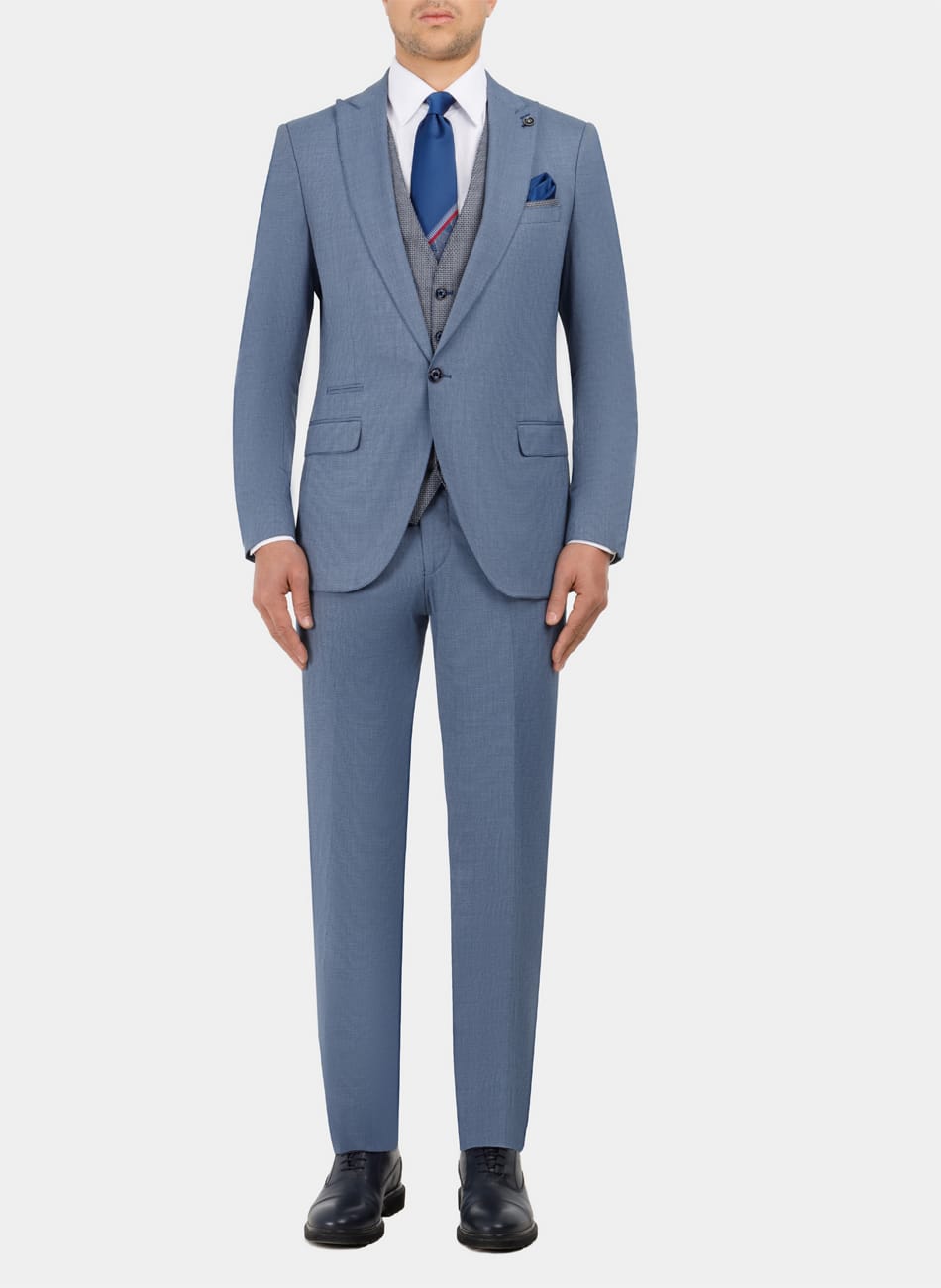 OXFORD PEAK LAPEL SUIT