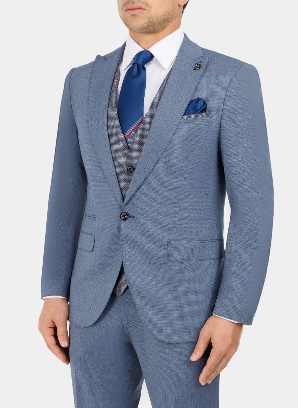 Image of OXFORD PEAK LAPEL SUIT