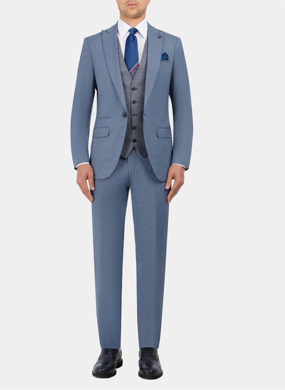 OXFORD PEAK LAPEL SUIT