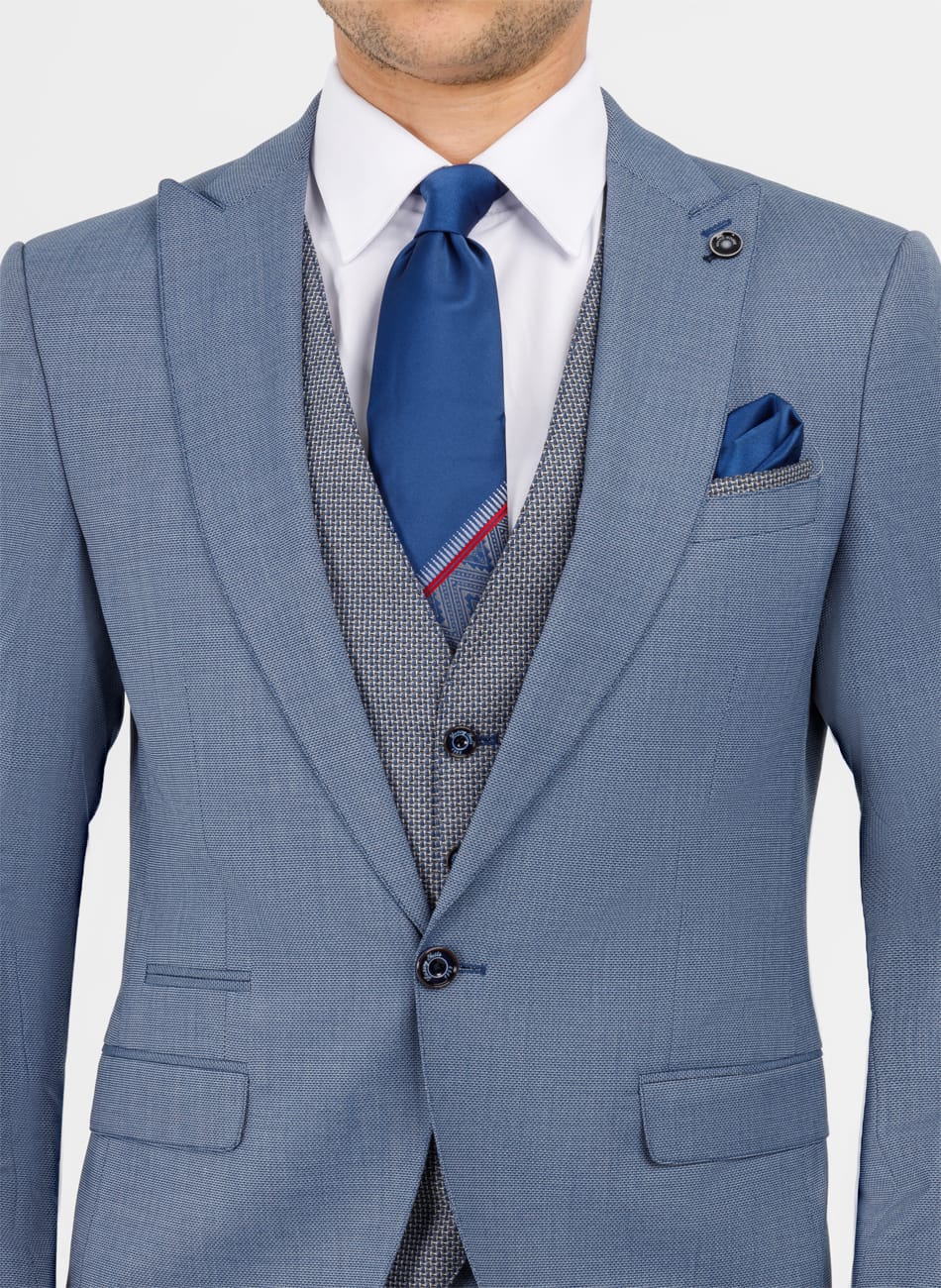 OXFORD PEAK LAPEL SUIT